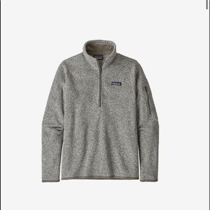 Patagonia Birch White Quarter Zip